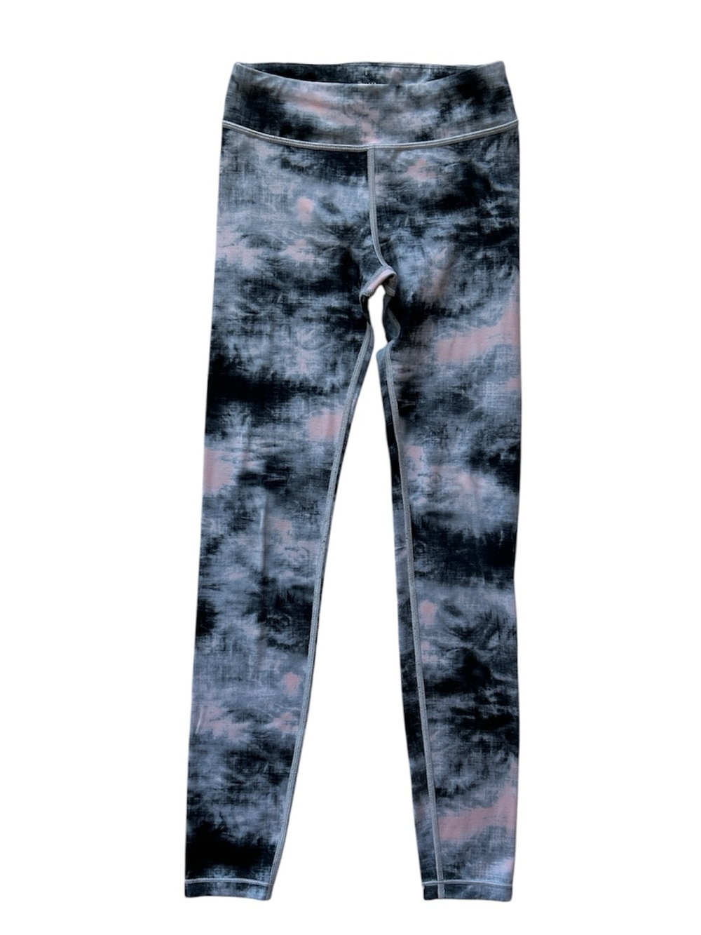 Athleta Girl Printed Chit Chat Leggings Size Large (12) Tie-Dye in GUC